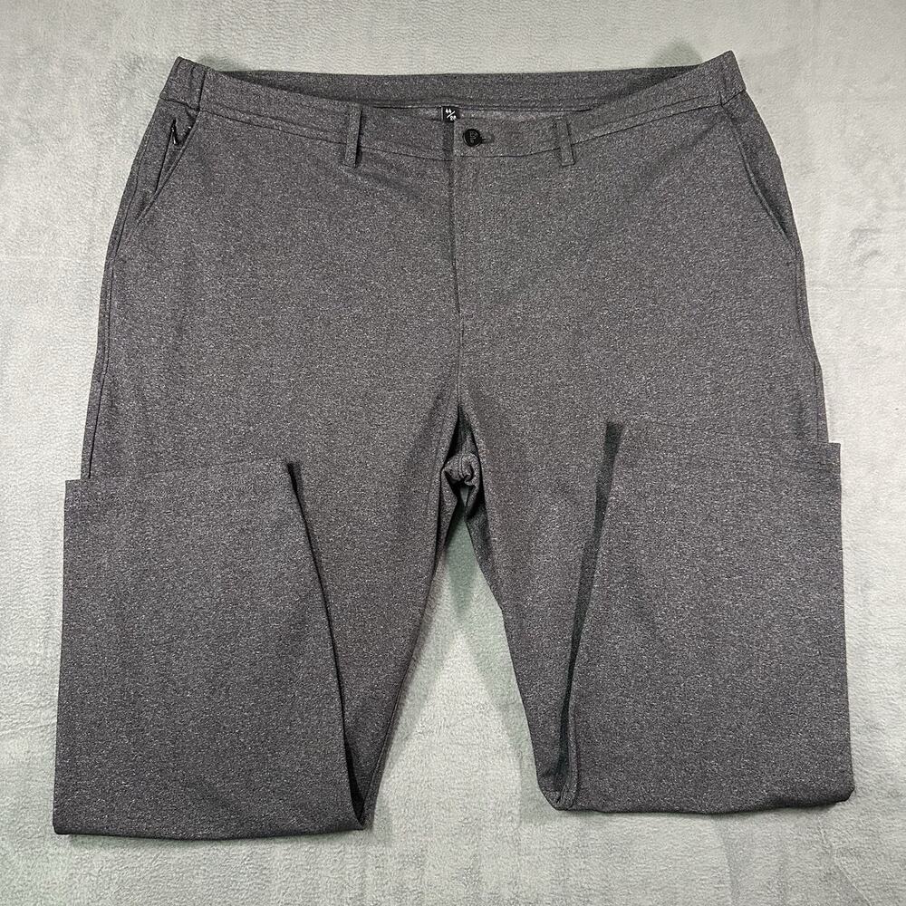Public Rec Dealmaker Pants Men 44X28 Heather Dark Gray Performance Golf Commuter